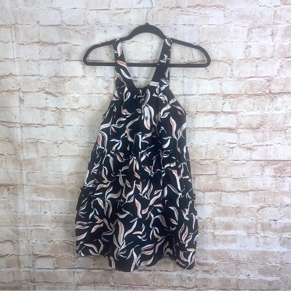 Anthropologie Hei Hei Palma Romper Black Printed Size Small - Picture 2 of 8